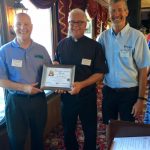 Fr. Thompson honored Fr. Thompson honored