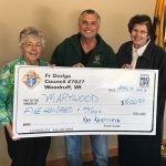 Knights of Columbus give to Marywood Knights of Columbus give to Marywood
