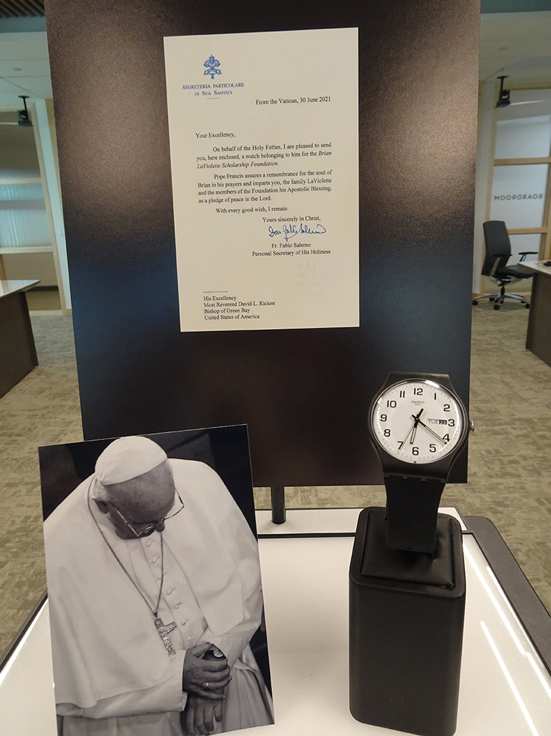 POPE WATCH WISCONSIN SCHOLARSHIP