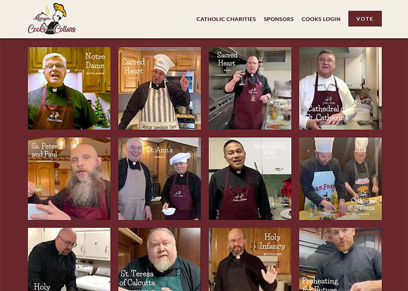 WEBSITE ‘COOKS WITH COLLARS’