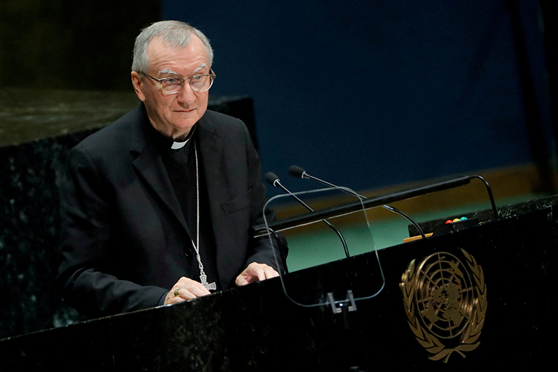 UKRAINE PAROLIN NEGOTIATE