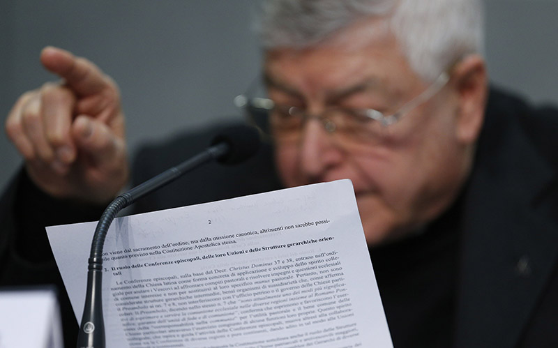 CURIA REFORM NEWS CONFERENCE