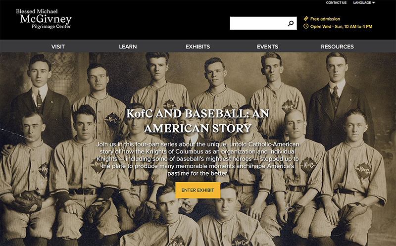 KNIGHT OF COLOMBUS AND BASEBALL