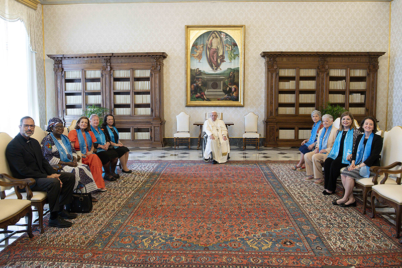 POPE FRANCIS WORLD UNION CATHOLIC WOMEN’S ORGANIZATIONS