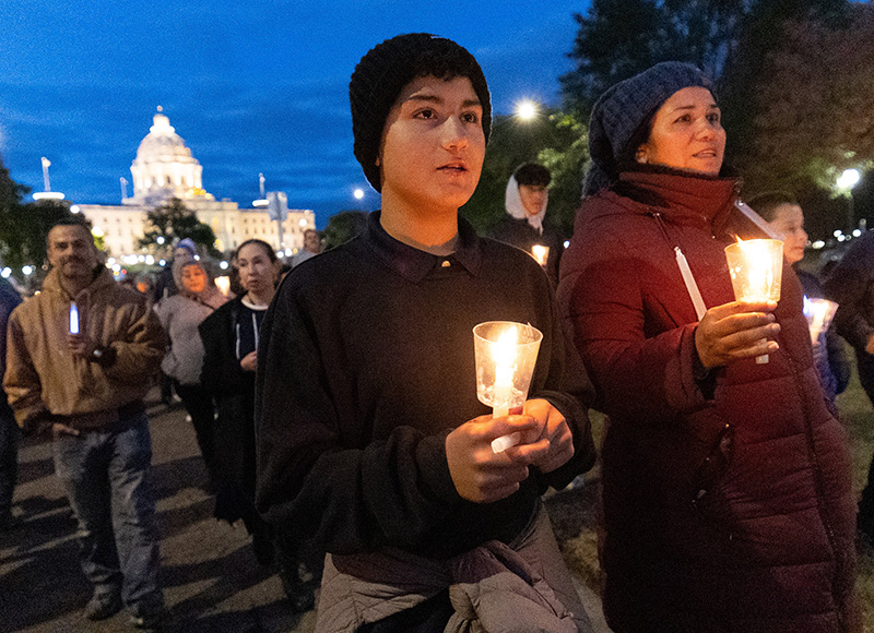 CANDLELIGHT ROSARY PROCESSION