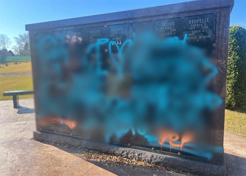 MINNESOTA CEMETERY DESECRATION