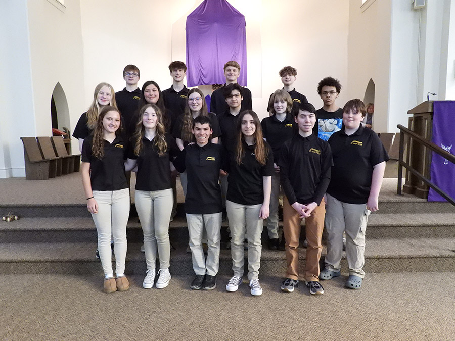 St. Joseph Schoo.Rice Lake.Pope prayers.051625