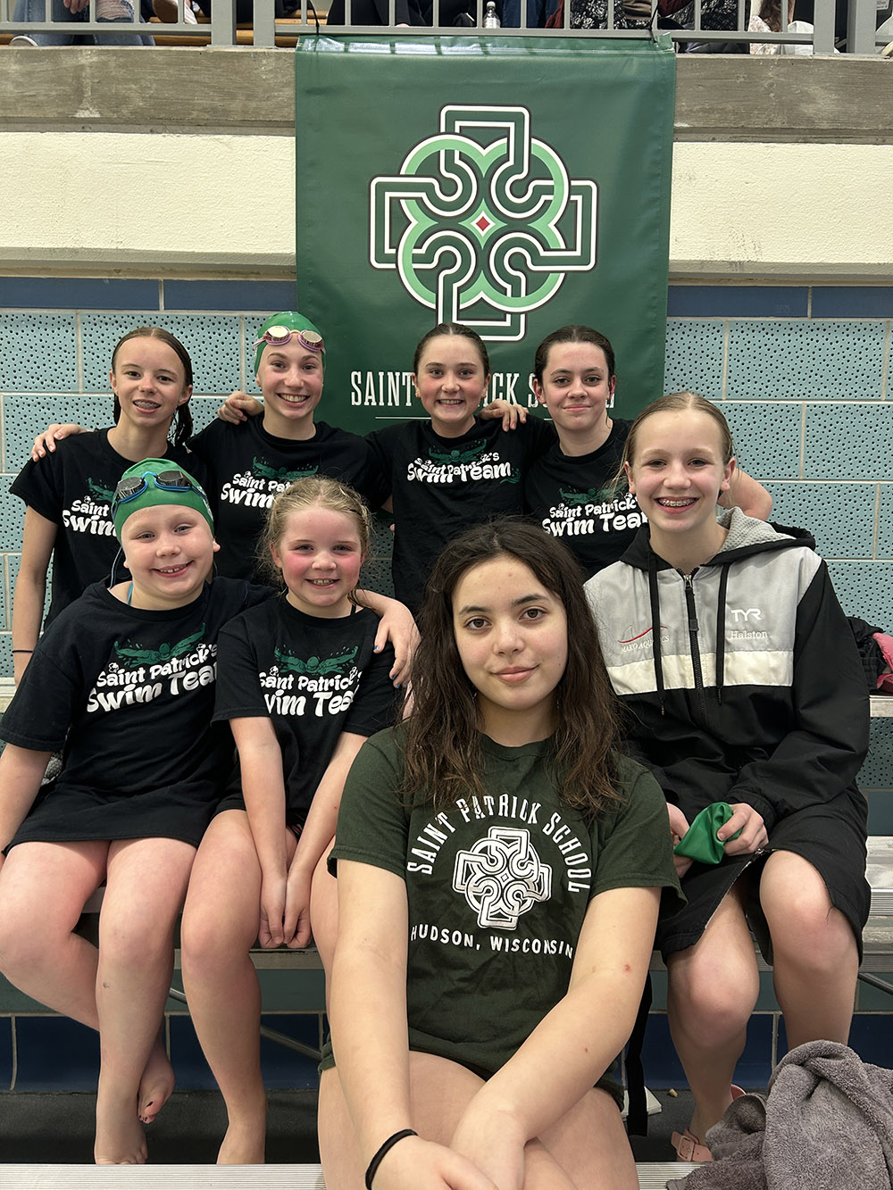 St. Patrick swim team..hudson.050825