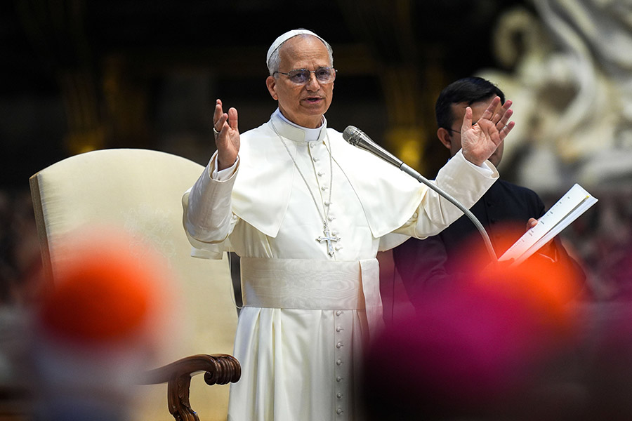 POPE LEO XIV MEDITATION JUBILEE OF BISHOPS