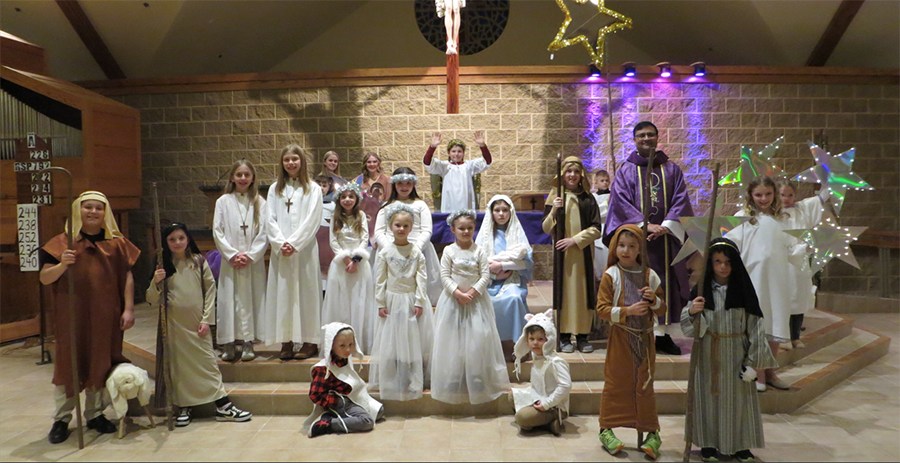 Hope and joy.children program.St. Therese of Lisieux, Phillips.011526