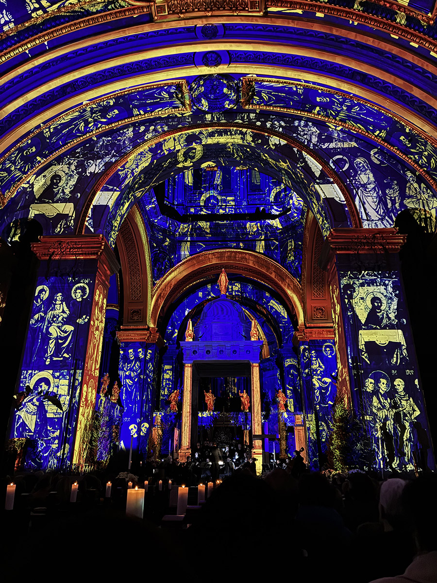 Immersive light show more than mere performance at Minneapolis basilica