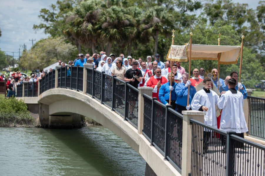 National Eucharistic Pilgrimage St. Mother Cabrini Kickoff in St